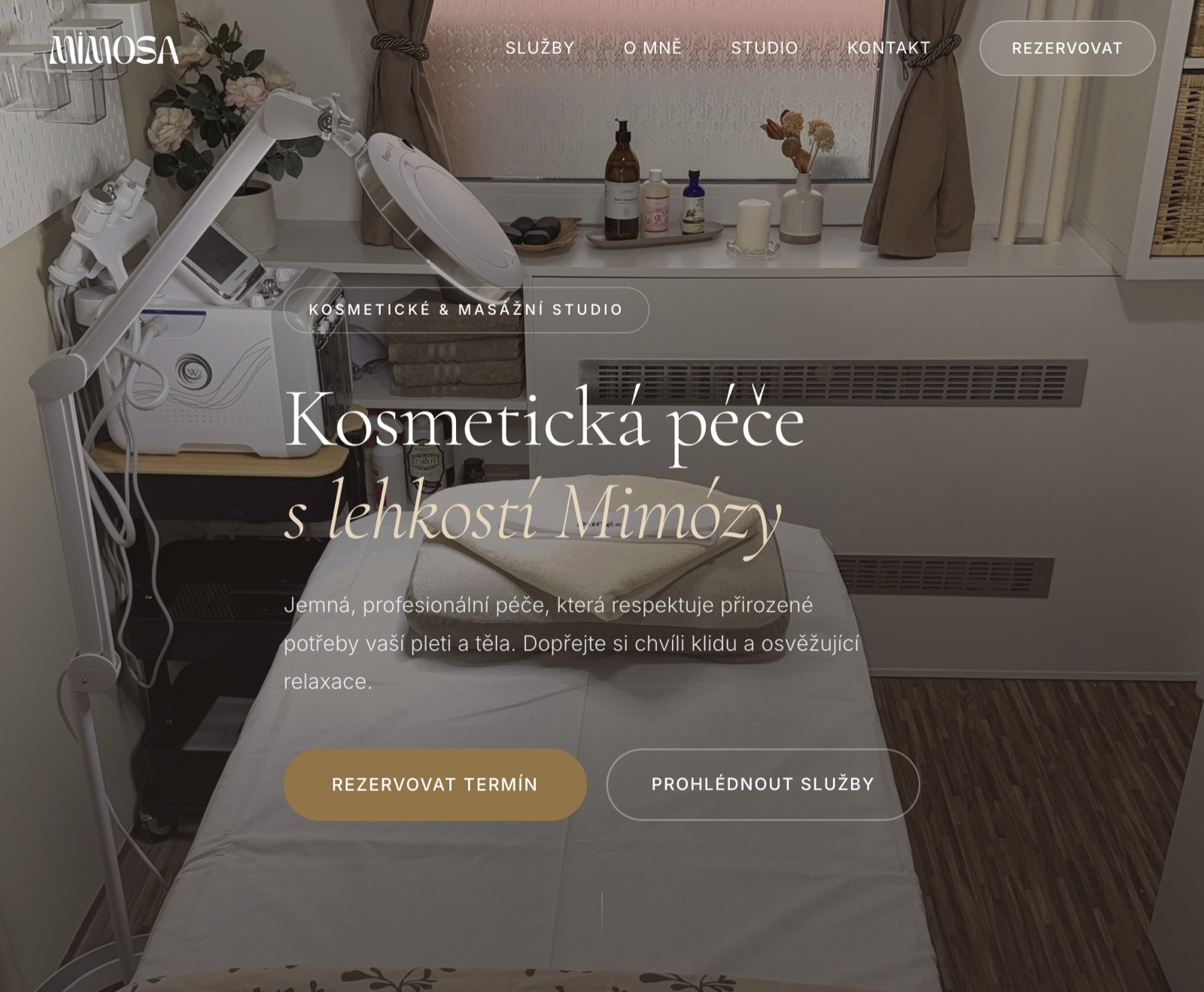 kosmetika-mimosa.cz – náhled